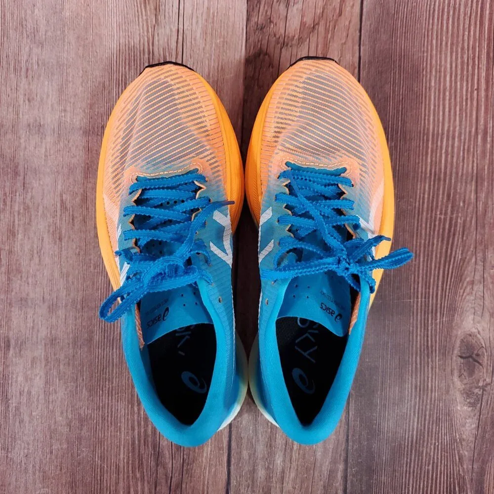 Asics Unisex M5.5 W7 24CM Metaspeed Sky+ Carbon Plate Running Shoes Athletic - Picture 7 of 16